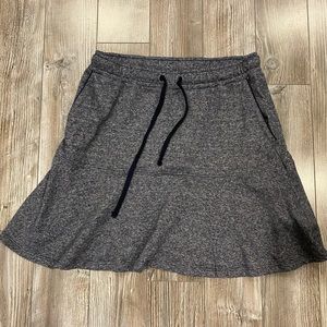 Joe Fresh Terry Cloth Circle Mini Skirt with Pockets (Size L)